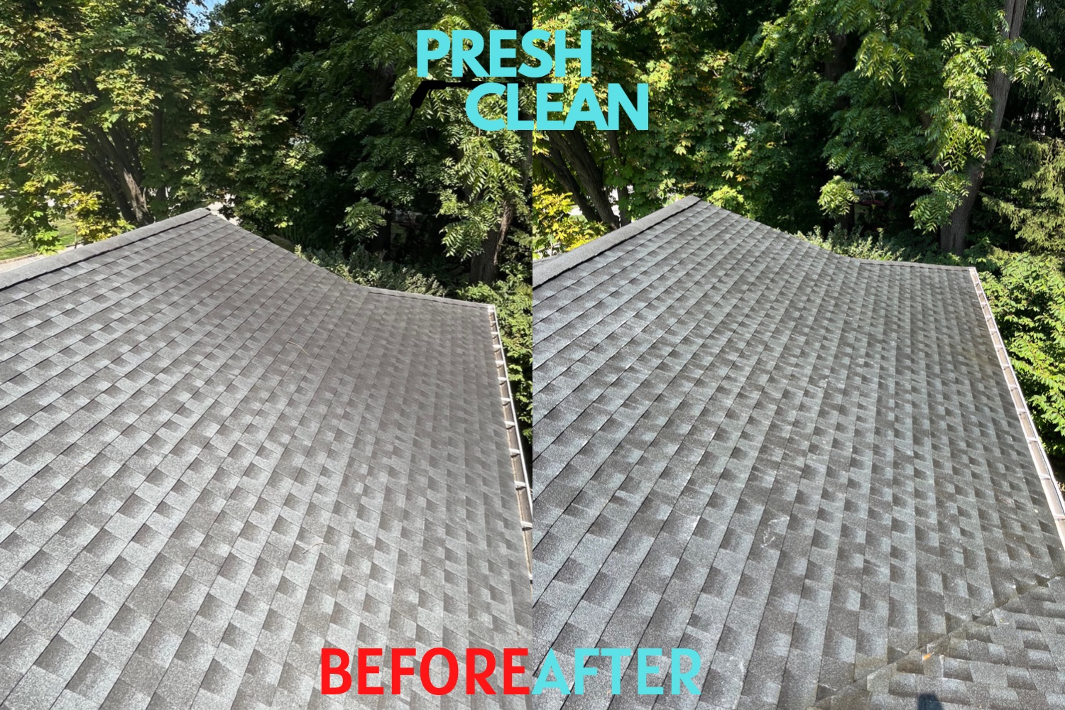 PreshClean roof washed in Thornwood, NY.