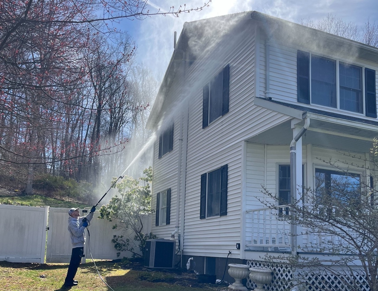 Expert house washing in Harrison, NY.