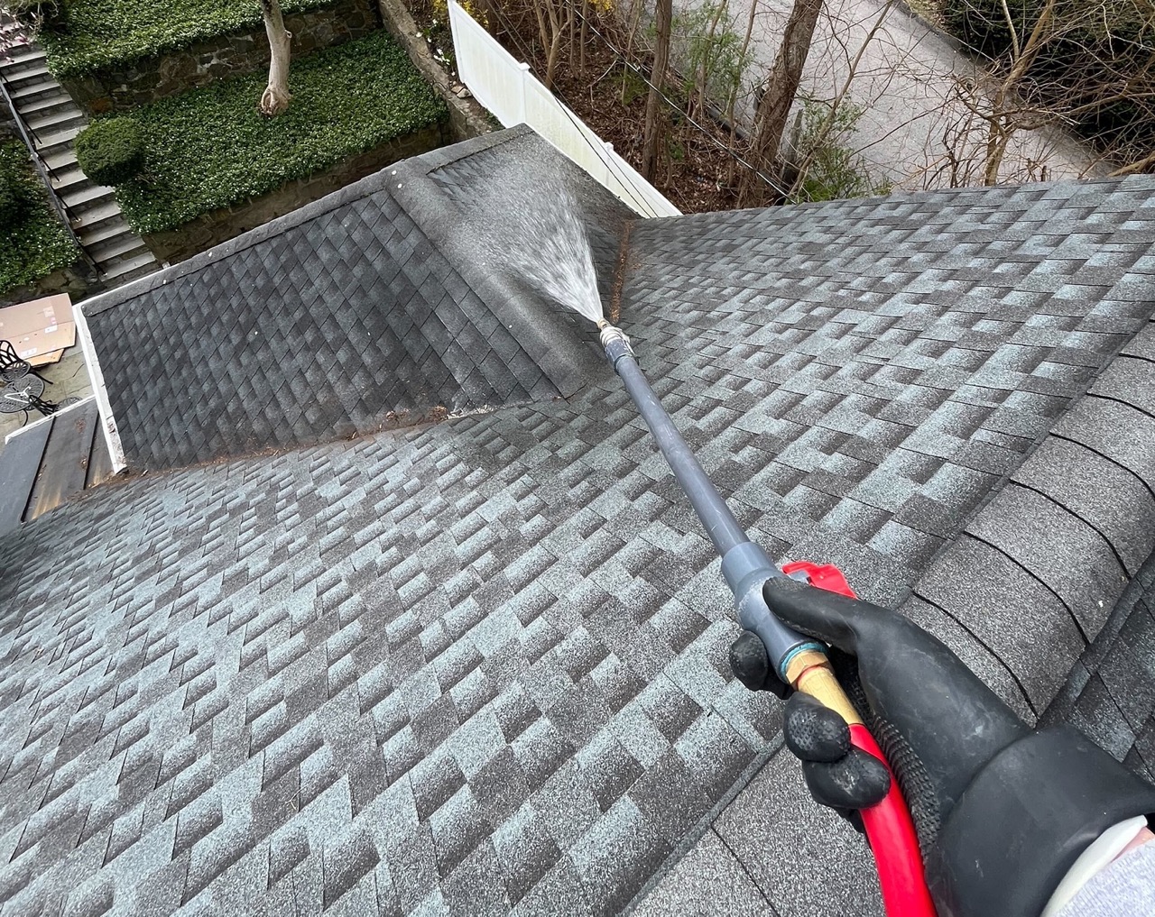 Reliable roof washing service in Harrison, NY