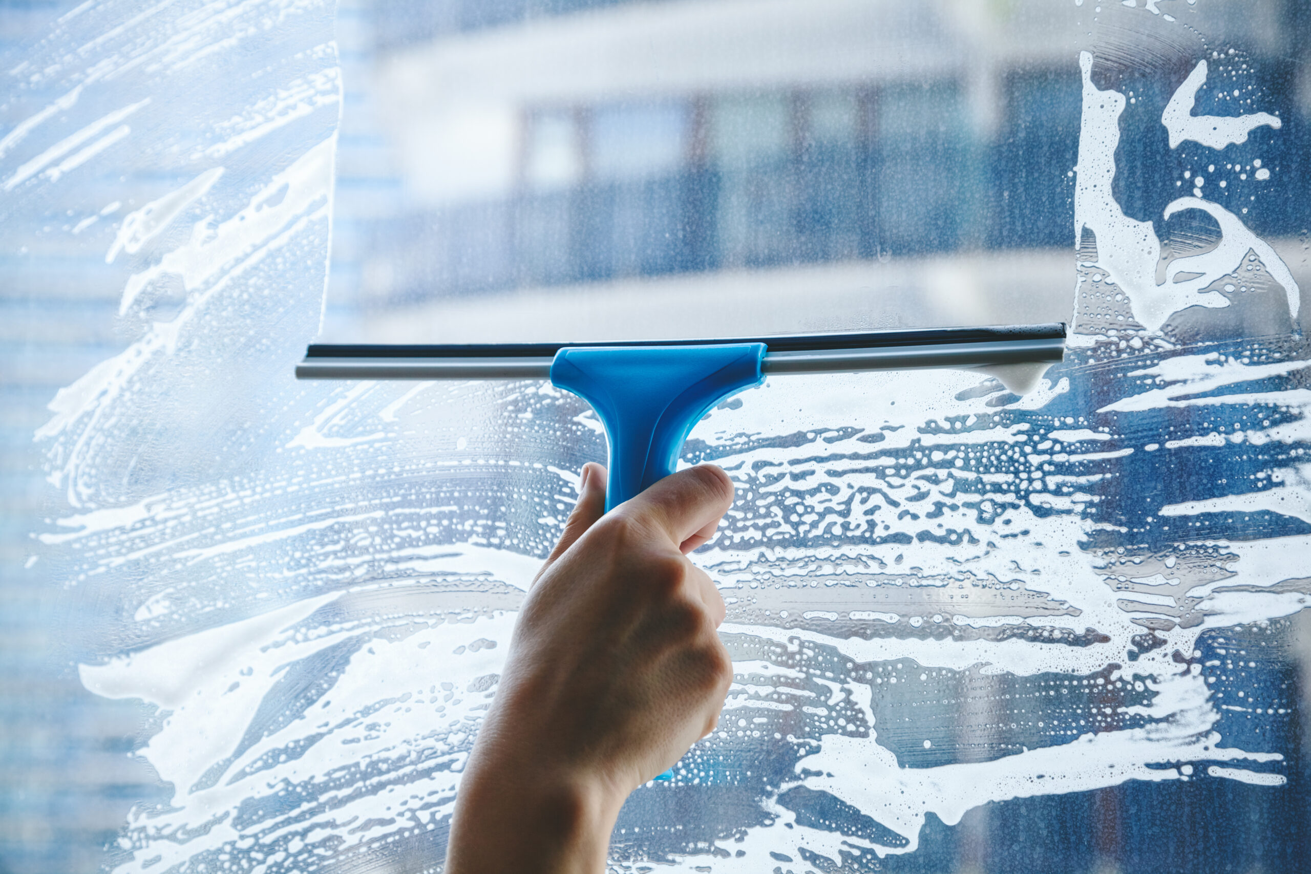 Gutter cleaned by PreshClean Inc.